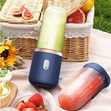Zigver 6 Bıçakları Taşınabilir Sıkacağı Küçük Elektrikli Meyve Otomatik Smoothie Blenderı Mutfak Robotu