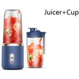 Zigver 6 Bıçakları Taşınabilir Sıkacağı Küçük Elektrikli Sıkacağı Meyve Otomatik Smoothie Blenderı Mutfak Aracı Mutfak Robotu