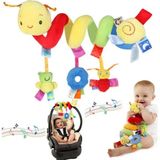 Zigver Bebek Beşik Asılı Çıngıraklı Peluş Oyuncaklar Yenidoğan Duyusal Oyuncaklar - 01