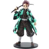 Zigver Demon Slayer Şeytan Avcısı Tanjiro Kamado Figur Oyuncak 16 cm