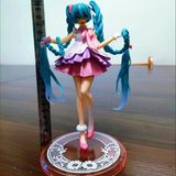 Zigver Hatsune Figure Şekil Sevimli Kawaii Eylem Anime Heykelcik Sanal Şarkıcı Singer Vocaloid Pvc Modeli Heykeli Koleksiyonu Oyuncak Süslemeleri 20 cm