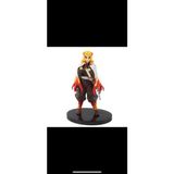 Zigver Iblis Avcısı 17CM Anime Rengoku Kyoujurou Pvc Aksiyon Figürü Dekorasyon Model Oyuncak Bebek Çocuk Hediye
