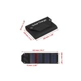 Zigver Katlanır Güneş Paneli 60W/80W/100W USB 5V Solar Charger Taşınabilir Güneş Pil Güç Bankası Açık Kamp
