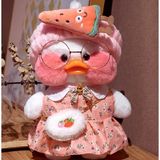 Zigver Kawaii Karikatür Lalafanfan 30CM Ördek Peluş Doğum Günü Armağanı
