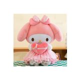 Zigver Kawaii Sanrio Sakura My Melody Kuromi Peluş Oyuncak 25 cm - -