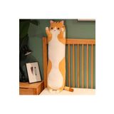 Zigver Kawaii Sevimli Yumuşak Uzun Kedi Yastık Peluş Doğum Günü Hediyesi 70 CM