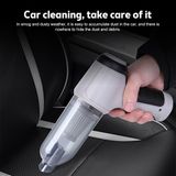 Zigver Mini Araba Elektrikli Süpürge ve Hava Üfleyici Akülü El Mini Araba Elektrikli Süpürgesi Için Araç Iç Ev Bilgisayar PC9000PA 3in 1