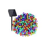 Zigver Solar Güneş Enerjili Dış Bahçe 8 Modlu 10metre 100 Led Aydınlatma