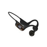 Zigver spor kulaklık Kemik İletimli Bluetooth Kulaklık Graffiti Tip C 5.3 Boyuna Monte Kablosuz Stereo Spo
