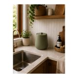 Zigzag Home Dekoratif Bohem Tarz Beton Çöp Kovası Mutfak Tezgah Üstü, Ofis veya Banyo, Tuvalet Wc İçin Çok Amaçlı Çöp Kovası