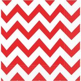 Zigzag Kırmızı Kağıt Peçete