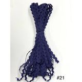 Zigzag Su Taşı Şerit – 10 Metre - 166-Lacivert