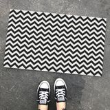 Zigzag Tasarim Kapi Onu Ve Ev Ici Paspas 45X75 Cm