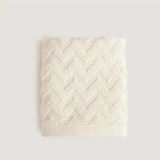 Zigzag%100 Pamuk El Havlusu 30x40 cm Ekru