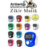 Zikirmatik 1 Adet Hediyelik Dua Tespihat Sayacı Tesbih Pilli LCD Ekranlı Parmak Yüzük Zikir Matik - Renkli - Standart