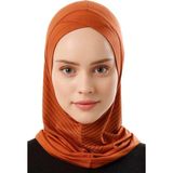 Zikzak Çizgili Spor Çapraz Bone - Kiremit - Standart
