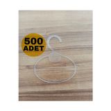 Zıkzak Plastik Eşarp - Şal Askısı 500 Adet
