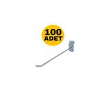 ZIKZAK Raf Kanallı Panel Askı Kancası 20 Cm 100'lü Paket