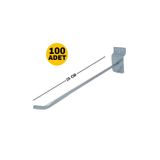 Zıkzak Raf Kanallı Panel / Pano Askı Kancası 25 Cm 100 Adet