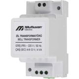 Zil Trafosu 4-8-12 Watt 12 Volt Raylı Trafo Mutlusan - Beyaz