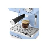 Zilan ZLN2861 Espresso Kahve Makinesi 15 Bar Süt Köpürtücü 1100W 1.25L Retro Mavi