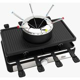Zilan Zln8856 Raclette & Izgara Makinesi | 8 Kişilk Raclette Fondü Set