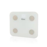 Zilan ZLN9006 Dijital Banyo Tartısı, Bluetooth, Vücut Yağ Oranı, Kas Kütlesi, BMI Ölçer, LCD Ekran, Temperli Cam