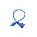 Zilevo 5 Pin Mini Usb Erkek - Usb Dişi Kablo 20Cm