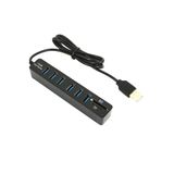 Zilevo Usb 3.0 Hub 6 Port Çoklayıcı Microsd Tf Sd Kart Okuyucu
