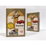 Zilyoner Kart Oyunu - Servet Toplama Stratejik Aile Oyunu 8-99 Yaş 2-4 Kişilik - 2 cm x 6 cm x 9 cm