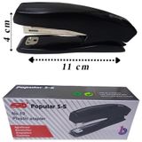 Zimba Makinesi Siyah S-5 Stapler No:10 1 Adet Kucuk Zimba Makinasi 10-15 Sayfa Ofis Buro Okul Ogrenci Kucuk Boy