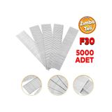 Zımba Teli F30 Sanayi Tipi 30 Mm Makina Çivi Çivisi Süpürgelik Parke Ahşap Mdf Tel 5000 Adet