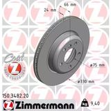 Zimmermann 150.3482.20 Fren Diski Ön Bmw F10 F11 10 Havalı 330MM 34106883506