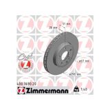 Zimmermann 400.3690.20 Fren Diski Ön Mercedes X117 C117 W176 W246 X156 A2464210112