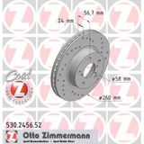 Zimmermann 530.2456.52 Fren Diski Ön Impreza 1992 Legacy I 1989 1994 Legacy Iı 1994 1999 Legacy Iıı 1998 2003 Sv1992 199 Delıklı -986478293 Df30