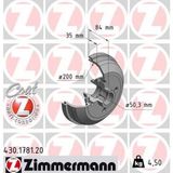 Zimmermann Depomix Arka Fren Kampanasi Corsa A 83-92 -Corsa B-Tigra A 93-02 Abs Li