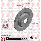 Zimmermann Depomix Fren Diski Arka Bmw F40 F52 F44 F45 F46 F48 F49 F39 . Mini F54 F60 - Renault