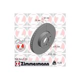 Zimmermann Fren Diski On 332MM Bmw E70 F15 E71 F16
