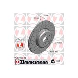 Zimmermann Fren Dıskı On Bmw F20 F30 F32 F33 F34 F36 F22