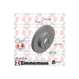 Zimmermann Fren Dıskı On Mercedes W204 S204 C204 W212 S212 A207 R172