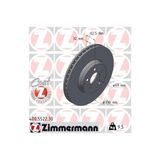 Zimmermann Fren Dıskı On Mercedes W205 S205 C205 A205 W213 S213 C238 A238 X253 C253