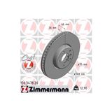 Zimmermann Fren Dıskı On Sol Bmw F10 F07 F11 F12 F01