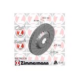 Zimmermann Fren Diski On Sol Bmw M5 F10 M6 F12 F13 F06 Havalı Delıklı Cıft Parcalı