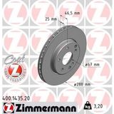 Zimmermann Mixdepo Fren Diski On Mercedes W203 CL203 C209 W210 R170