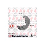 Zimmermann Zımmermann 430.1787.20 - Arka Fren Kampanası Opel Astra G-Astra H Corsa C 230×48.5X4 4dl - Siyah