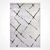 Zımpara Gri Geometrik Modern Geometrik Etnik Desenli Boho Makinada Yıkanabilir Hafif Hav Toz Vermez Leke Tutmaz Kaymaz Taban Dijital Makine Baskı Halı Oturma Odası Salon Yolluk Koridor Mutfak Halısı