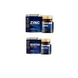 Zinc Sulphate 15 Mg 100 Tablet + Biotin 5000 Mcg 30 Tablet