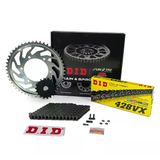 Zincir Dişli Seti - Honda Cbf 150 (150 Cc) - (2004-2017) / Honda / Cbf 150 / 150Cc / Zincir : Dıd-428Vx (Çelik)-126 / Dişli : (15T -43T) / 2004-2005-2006-2007-2008-2009-2010-2011-2012-2013-2014-2015-