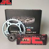 Zincir Dişli Seti - Yamaha Wr R / X (125 Cc) - (2009-2015) / Yamaha / Wr R / X / 125Cc / Zincir : Jt-428X1r (Çelik)-134 / Dişli : (14T -53T) / 2009-2010-2011-2012-2013-2014-2015