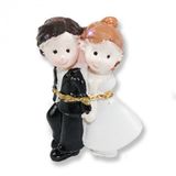 Zincirle Baglanmis Gelin Damat Biblo 12 Adet